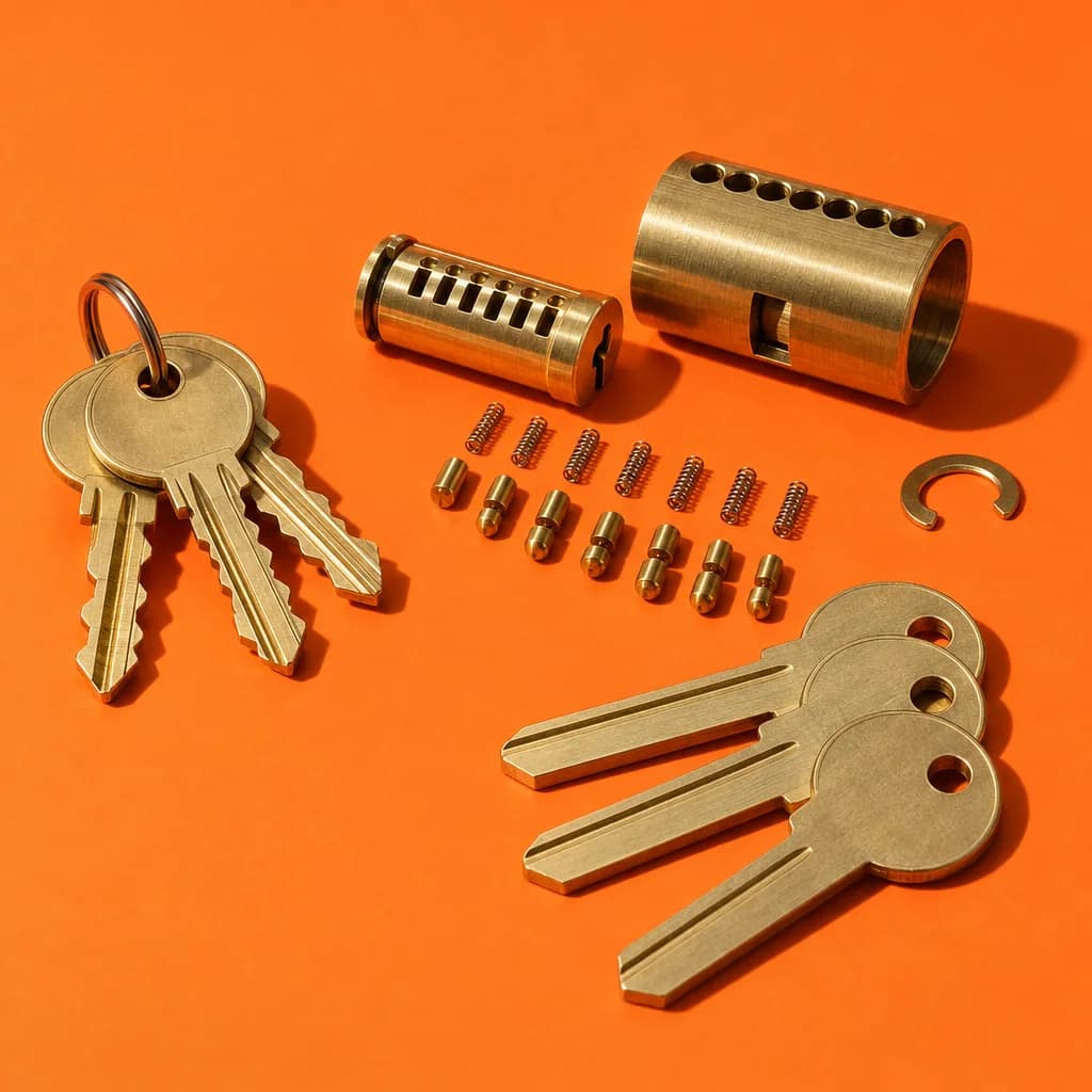 The tools of a locksmith business