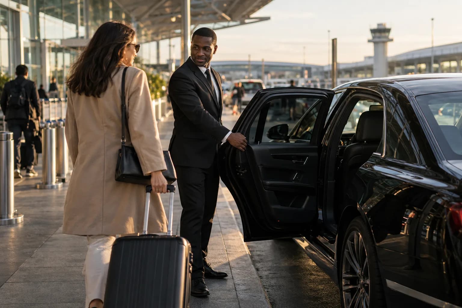 A car service pro at work