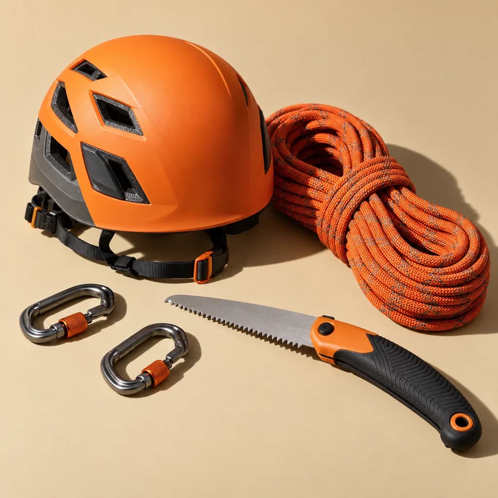 The tools of a tree care business