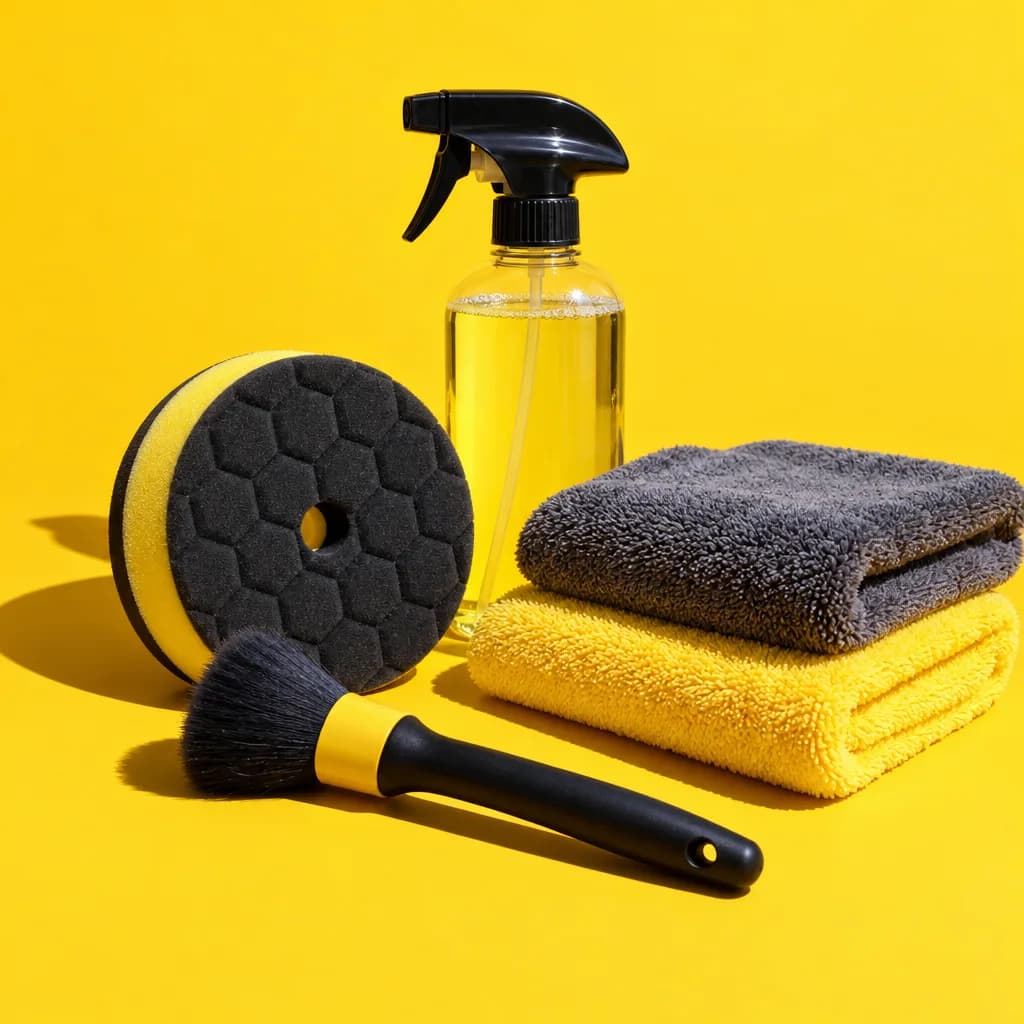 The tools of a detailing business