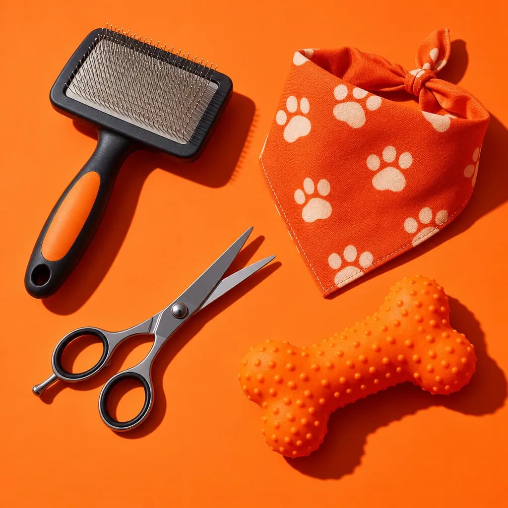 The tools of a grooming business