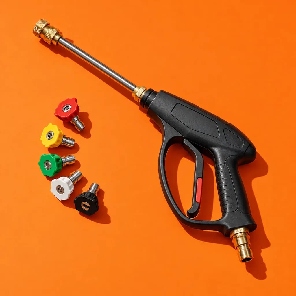 The tools of a pressure washing business